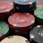 클레이 포커 칩 세트 홀덤 칩 300개 알루미늄 케이스