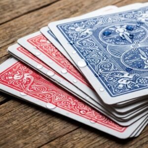 방수 포커 카드 플라스틱 플레잉 카드 2세트